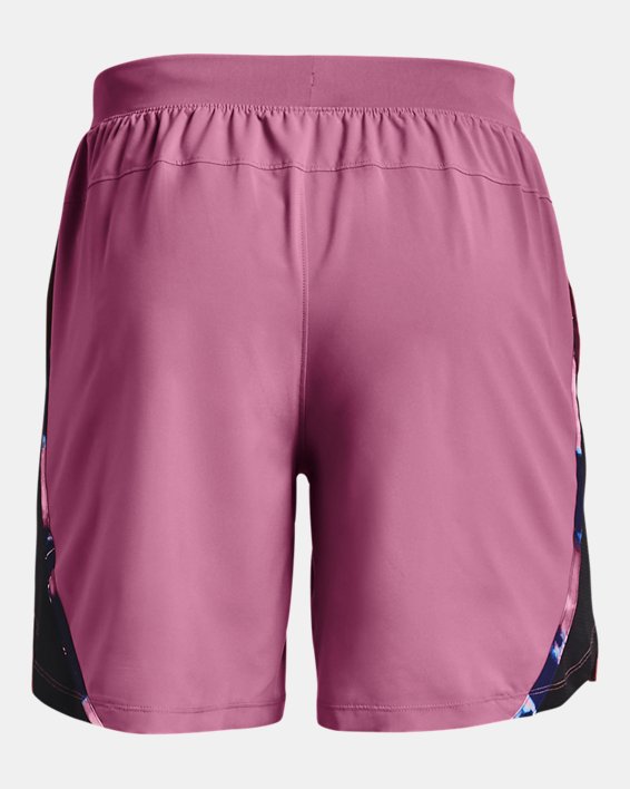 Shorts UA Launch SW 7'' Anywhere para Hombre, Pink, pdpMainDesktop image number 7